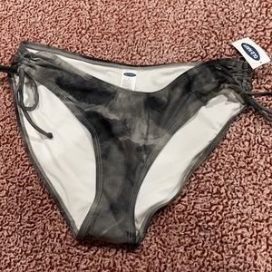 Grey Marble Bikini Bottoms